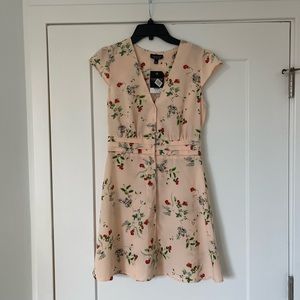 Floral mini dress